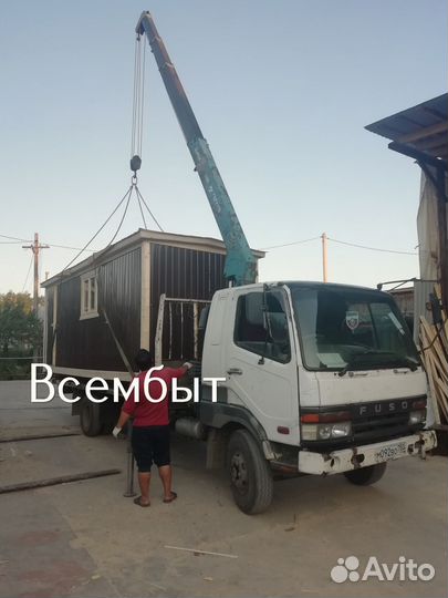 Новый вагончик бытовка с доставкой на манипуляторе