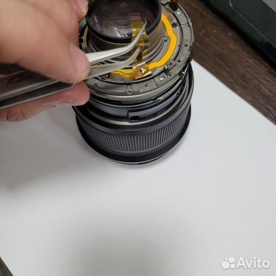 Ремонт объективов с гарантией