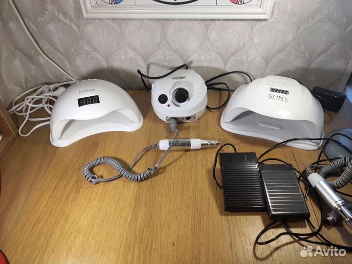 Лампа LED ультрафиолетовая для гель лаков 2 шт