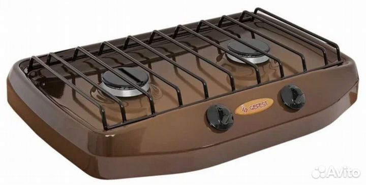 Плита газ. gefest- пг 700 -02 2-х конф.корич