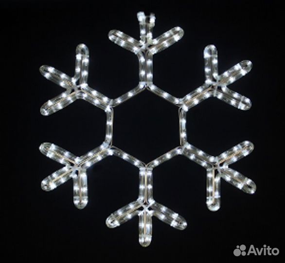 Световая фигура снежинка ассортимент