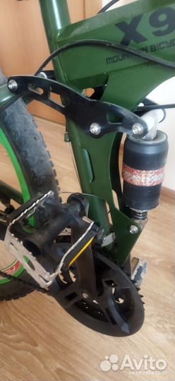 MTB Велосипед складной горный Altruism X9 зелёный