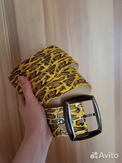Ремень женский натуральная кожа