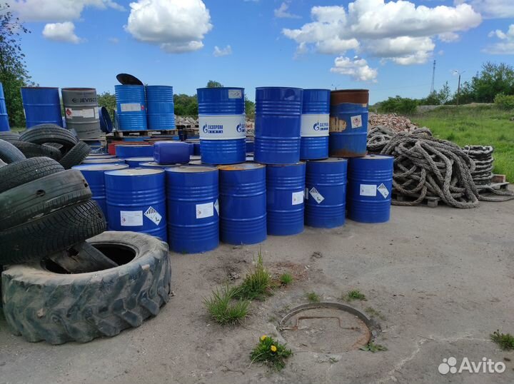 Бочка металлическая бу 200л