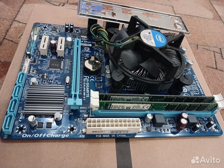 Материнская плата с процессором i5 3470 8gb