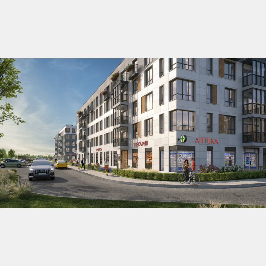 2-к. квартира, 54,4 м², 1/5 эт.