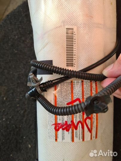 Подушка безопасности в сиденье левая Nissan Juke