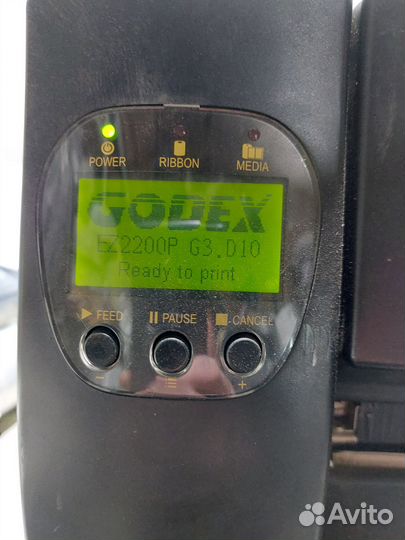 Принтер этикеток godex 2200p