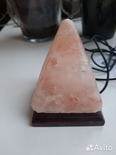 Солевая новая USB-лампа «Пирамида»