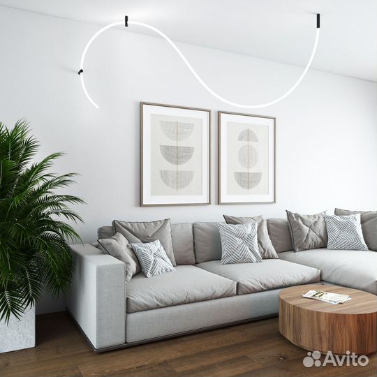 Гибкий неон 24V 12W 336Led 2835 IP20 4200K Full li