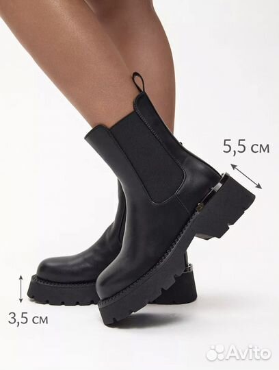 Ботинки с мехом