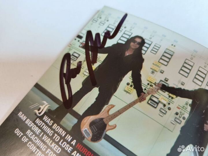 Диск Scorpions - Sting In The Tail с автографами