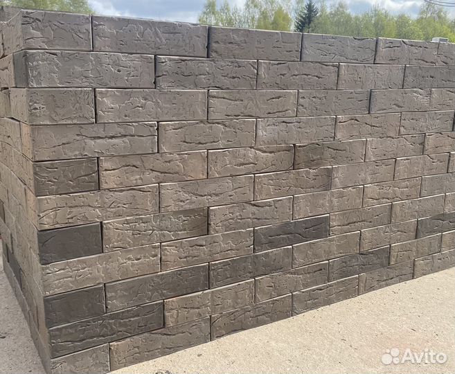 Облицовочный кирпич баварская кладка фасадный М200