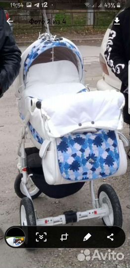 Коляска 2 в 1 adamex