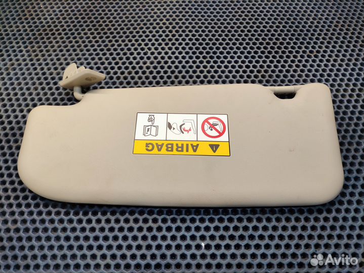 Козырёк солнцезащитный правый Nissan qashqai j11