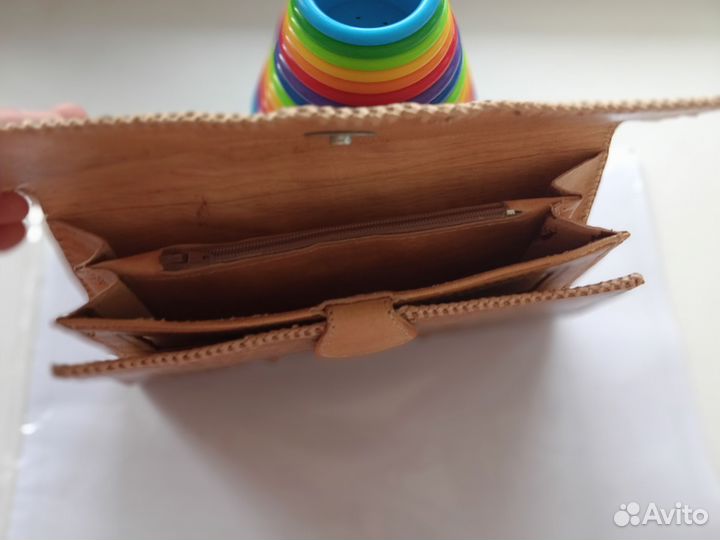 Кошелек женский натуральная кожа ручная работа