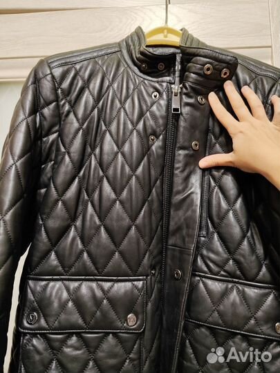 Кожаная куртка мужская