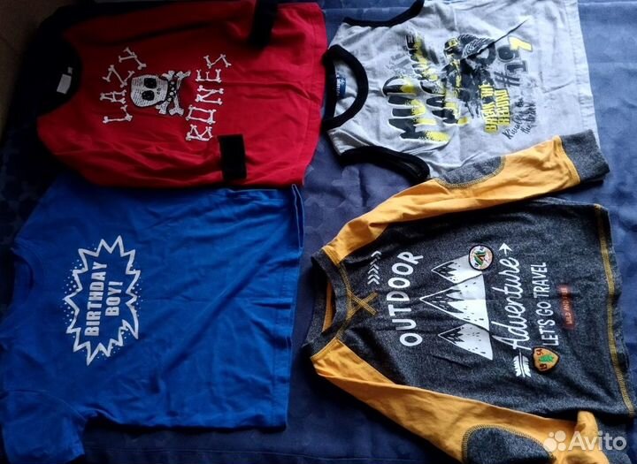 Пакет одежды на мальчика 104 110