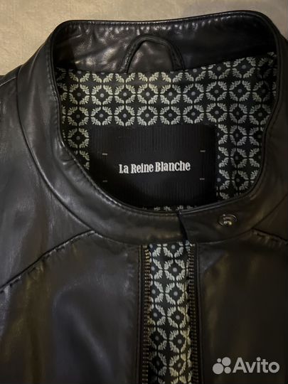 Кожаная куртка косуха женская La Reine Blanche