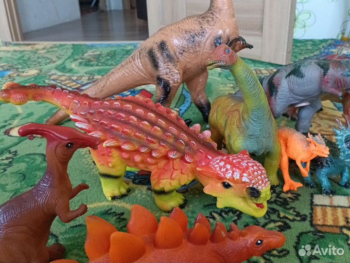 Динозавр, динозавры мягкие, резиновые, рюкзак