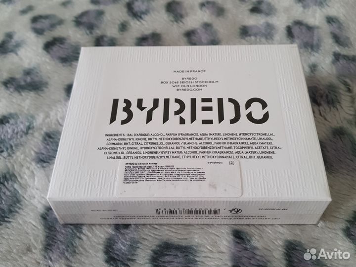 Byredo LA Selection Nomade