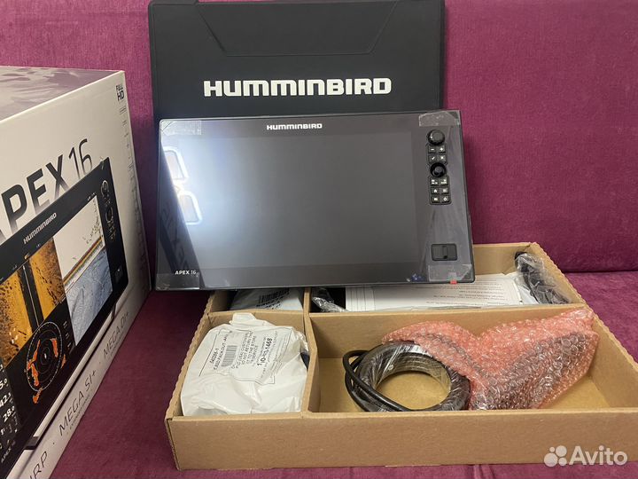 Эхолот/картплоттер Humminbird apex 16 mega SI+
