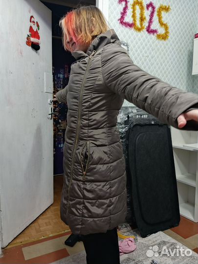 Пуховик зимний женский 42 44 бу