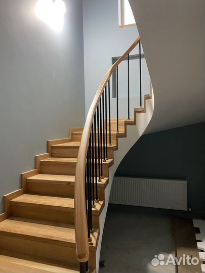 Перила гнутые