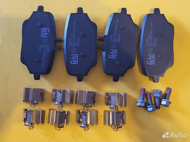 Колодки задние GLE Coupe (C167), GLE (V167)