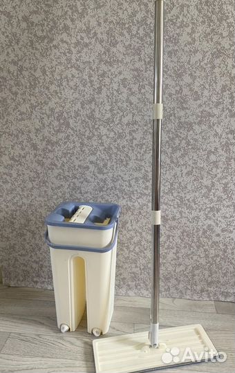 Швабра с отжимом и ведром