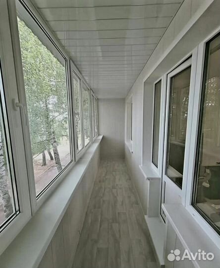 Остекление балконов лоджий пвх