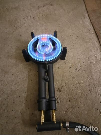 Газовая горелка под казан. Очаг