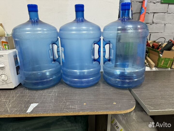 Бутыль 19 литров с ручкой Акватика