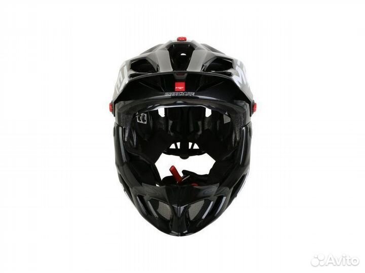 Шлем MET Parachute, размер - L (59-62 см), черно-б