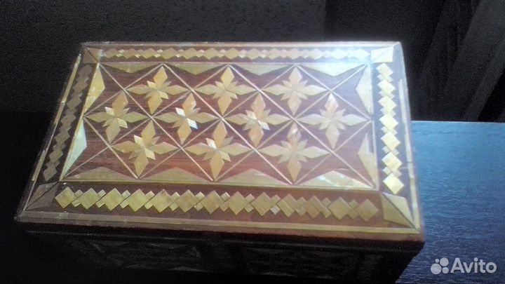 Шкатулка деревянная СССР