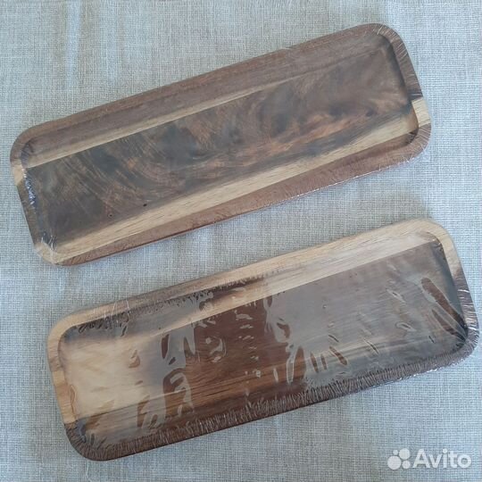 Подносы деревянные