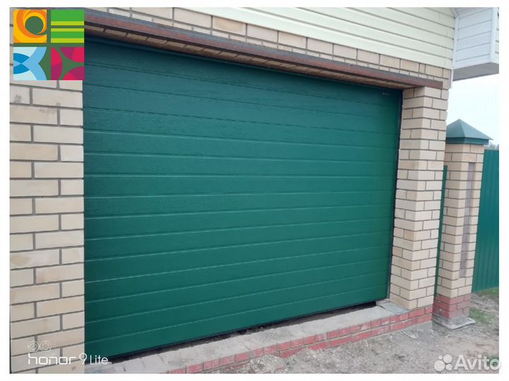 Гаражные ворота alutech