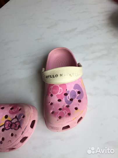 Crocs шлепки детские
