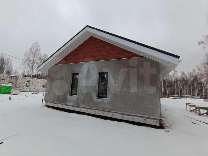 Дом 84,8 м² на участке 7 сот.