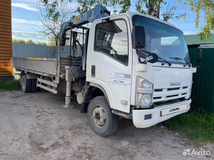 Isuzu Elf с КМУ, 2012