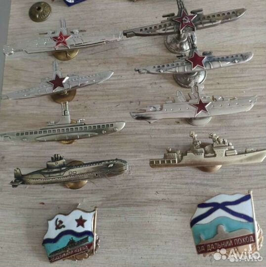 Командир подлодки лот 9 шт