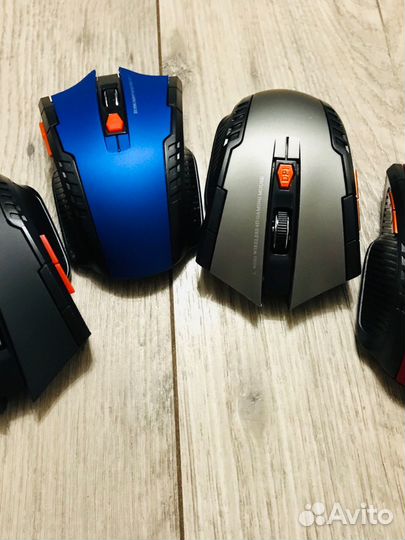 Беспроводная мышь nanoUSB и Bluetooth на АКБ и бат