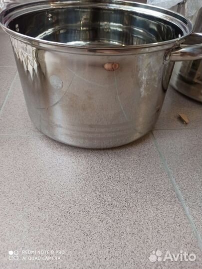 Кастрюля из нержавейки