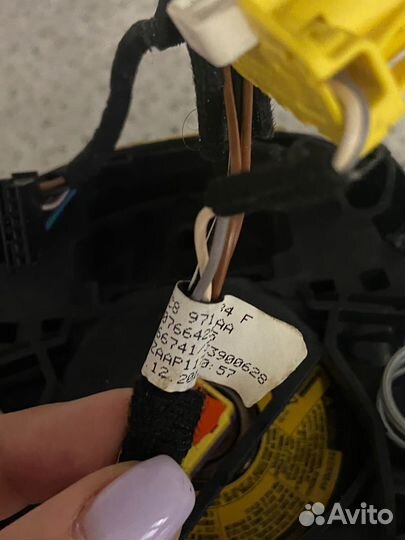 Подушка безопасности volkswagen B7 на руль