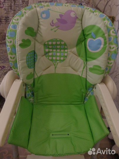 Стул для кормления Chicco Polly 2in1