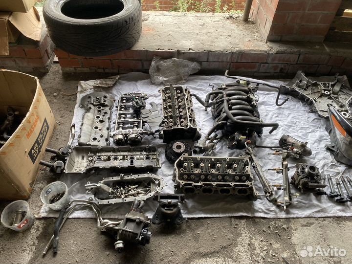 Tundra Lexus lx 570 двигатель в разбор
