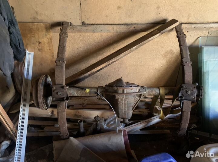 Задний мост чайка» на газ 3102