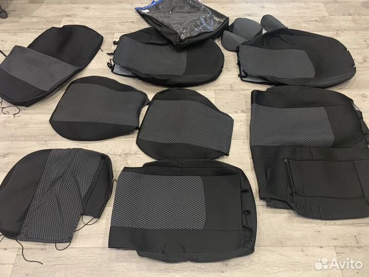 Автомобильные чехлы Kia Rio, Ceed. Hyundai Solaris