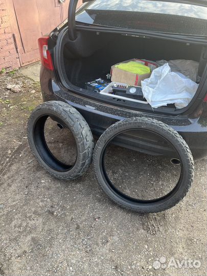 Dunlop trailmax mission 90/90/21 150/70/18 бу