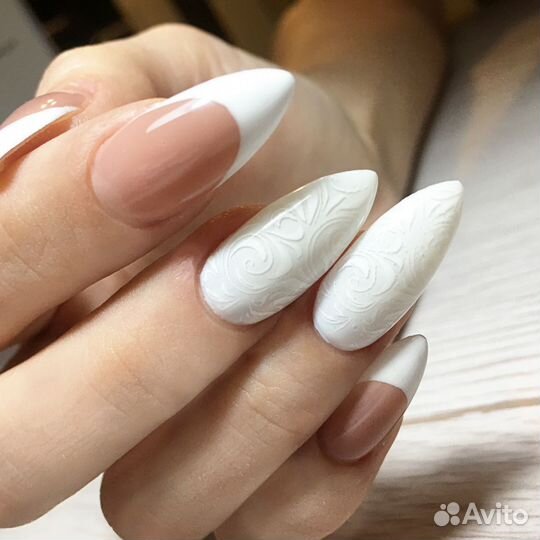 Наращивание ногтей Маникюр Укрепление